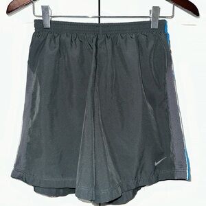 Nike Running Lightweight Dri-Fit Lined Drawstring Shorts Grey S